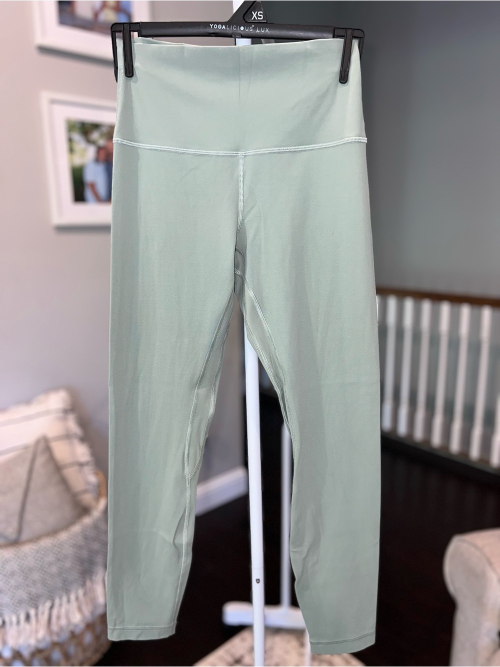 Lululemon align high rise 25” size 6 (Palm Court Green- I believe)